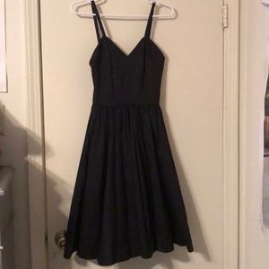 Trashy diva black sweetheart dress